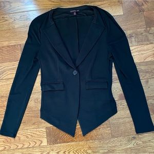 Material Girl Hudsons’s Bay Black Blazer with Mesh Sleeves